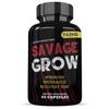 (2 Pack) Savage Grow 742MG Advanced Men's Health Formula 120 Capsules view 3