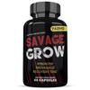 (5 Pack) Savage Grow 742MG All Natural Advanced Men's Health Formula 300 Capsules view 4