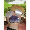 1 Set Meditation Kit Selenite Heart and Palm Stone Amethyst Cluster Palo Sant Reiki view 3
