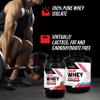 BioX Power Whey Isolate | 100% Ultra-Pure Whey Isolate Protein Powder | 30g Protein, Sugar Free, Low Lactose, & Low Carb Protein Powder | 23 Servings, 1.8LB (Cookies & Cream) view 3