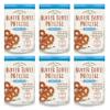 Everton Butter Toffee Pretzels, Vanilla Bean Flavor (4 oz bag, 6-pack) Gourmet Artisan Toffee Covered Pretzels, Sweet & Salty Mini Pretzel Snacks, Small Batch Crafted view 1
