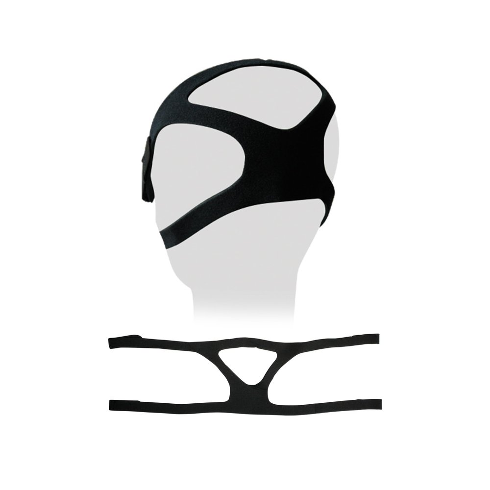 Universal CPAP Mask Headgear Strap for ResMed Mirage Series, Quattro FX, Respironics CPAP Mask, Standard, Each