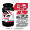 BioX Power Whey Isolate | 100% Ultra-Pure Whey Isolate Protein Powder | 29g Protein, Sugar Free, Low Lactose, & Low Carb Protein Powder | 23 Servings, 1.8LB (Strawberry Banana) view 4