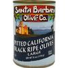Santa Barbara Large Black Olives 5.75oz tins, 6 pack view 2