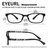EYEURL Blue Light Blocking Readers for men Women - 2 Pair Ladies Computer Reading Glasses +3.25 Stylish TR90 Rectangular Frames view 3
