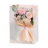 10Pcs Clear Flower Bouquet Bags with Handles Transparent Floral Gift Presents Packaging Boxes Florist Flower Tote Bags for Mother's Day Wedding Birthday Anniversary Housewarming Valentine Day view 1
