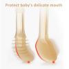 SHARE&CARE Easter Day Gifts Baby Toothbrush and Baby Tongue Cleaner for Toddler Oral Care, Birth of New Life Soft Silicone Toothbrush, Women Gift for Mom, Wife,Her view 2