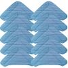 10 Pack Washable Replacement Microfiber Mop Pads for PurSteam ThermaPro Elite 12 in 1 and PureClean XL Rolling Steam Cleaner view 1