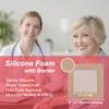 MarvellHealth Silicone Bordered Foam Dressing 6" x 6", Pack of 10 Individual Sterile Pads, Gentle Adhesive, Water Resistant, Highly Absorbent, Reduce Sacr, for Pressure Ulcer view 2