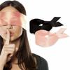 2 pcs Silk Satin Blindfold Eye Mask Sleep Mask Soft Satin Eye Cover Silk Sleeping mask Valentine Gift 155cm / 62 (Black+Pink) view 1