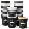 TV TOPVALUE 600 Pack 4 oz Paper Cups, Small Disposable Coffee Cups, Paper Espresso Cups, Hot/Cold Drinking Cups for Party, Picnic, Travel and Events view 1
