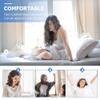 EXCEART Reusable Menstrual Cloth Sanitary Napkins Cotton Washable Feminine Pads with Button Snap 3Pcs Portable Period Pads for Travel and Daily Use view 2