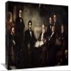 22 in. The First Reading of The Emancipation Proclamation Art Print - Francis Bicknell Carpenter view 1