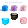 Uouovo 2022 Upgraded Denture Bath Box Cup, Retainer Cleaning Box, Complete Clean Care for Dentures, Denture Case - Second Generation (transparent pink) view 4