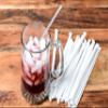 Individually Wrapped Clear Plastic Drinking Straws 500/Box - Disposable Clear Straws, BPA Free Plastic, Cold or Hot Drinks - Soda Straws, Party Straws, Birthday Parties, Catering (4) view 3