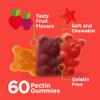 Viteey Kids Multivitamin Gummies, Complete Daily Essential Kids Vitamins - Great for Immune Support & Overall Health - 12 Essential Minerals & Vitamins - Vegetarian, Gelatin Free- Fruit Flavor Gummy view 3