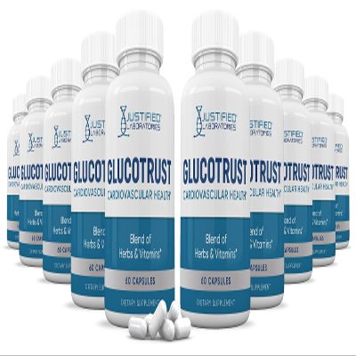 (10 Pack) Glucotrust Advanced Formula 688MG Supplement Pills 600 Capsules