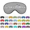 Customizable Sleep Mask,Customized Comfortable & Breathable Eye Mask for Dry Eye Patient,Add Personalized Photos,Text,Logo,for Shift Work Airplane Travel view 1