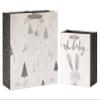 Papyrus Baby Gift Bags (Rabbit and Forest) for Baby Showers, New Baby, Baptisms, Christenings and All Baby Occasions (2 Bags, 1 Jumbo 18", 1 Large 13") view 1