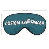 Customizable Eye Mask with Photos,Text,Logo,Personalized Sleep Mask,Adjustable Reusable Sleep Eye Mask for Women,Men and Children,Plane,Car,Office,Home,Outdoors,Hotel view 2