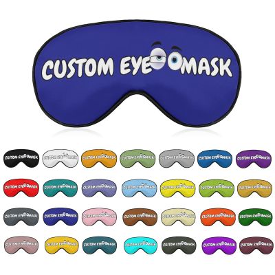 Custom Sleep Mask,Customized Comfortable & Breathable Eye Mask for Dry Eye Patient,Add Personalized Photos,Text,Logo,for Shift Work Airplane Travel