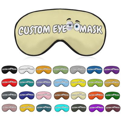 DIY Eye Mask for Sleeping,Breathable Light Blocking Sleep Mask with Photos,Text,Logo,for Daily Home Lunch Break,Expansion Activity,Outdoor,Long-Distance Car Travel,Camping