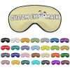 DIY Eye Mask for Sleeping,Breathable Light Blocking Sleep Mask with Photos,Text,Logo,for Daily Home Lunch Break,Expansion Activity,Outdoor,Long-Distance Car Travel,Camping view 1