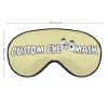 DIY Eye Mask for Sleeping,Breathable Light Blocking Sleep Mask with Photos,Text,Logo,for Daily Home Lunch Break,Expansion Activity,Outdoor,Long-Distance Car Travel,Camping view 2