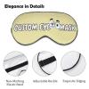 DIY Eye Mask for Sleeping,Breathable Light Blocking Sleep Mask with Photos,Text,Logo,for Daily Home Lunch Break,Expansion Activity,Outdoor,Long-Distance Car Travel,Camping view 4