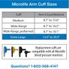 Microlife Replacement Blood Pressure Cuff (Extra Large (12.6-20.5 inch)) view 3