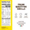 Brami Radiatori Italian Protein Pasta | Low Carb | High Fiber | High Protein | Keto | Non-GMO | Made in Italy | Dry Pasta | Semolina Pasta | Fortified with Heart Healthy Lupini Beans | 8oz (Pack of 6) view 2