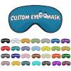 Customizable Sleep Mask for Women and Men with Photos,Text,Logo,Single-Sided Printing,Personalized Adjustable Reusable Eye Mask,Mother's Day,Birthdays,Christmas,Valentine's Day Gift view 1