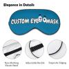 Customizable Sleep Mask for Women and Men with Photos,Text,Logo,Single-Sided Printing,Personalized Adjustable Reusable Eye Mask,Mother's Day,Birthdays,Christmas,Valentine's Day Gift view 4
