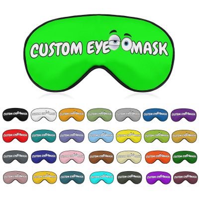 DIY Sleep Mask,Customized Comfortable & Breathable Eye Mask for Dry Eye Patient,Add Personalized Photos,Text,Logo,for Shift Work Airplane Travel