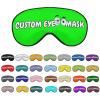 DIY Sleep Mask,Customized Comfortable & Breathable Eye Mask for Dry Eye Patient,Add Personalized Photos,Text,Logo,for Shift Work Airplane Travel view 1