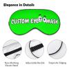 DIY Sleep Mask,Customized Comfortable & Breathable Eye Mask for Dry Eye Patient,Add Personalized Photos,Text,Logo,for Shift Work Airplane Travel view 4