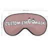 Design Eye Mask for Sleeping,Breathable Light Blocking Sleep Mask with Photos,Text,Logo,for Daily Home Lunch Break,Expansion Activity,Outdoor,Long-Distance Car Travel,Camping view 2