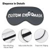 Custom Sleep Mask for Women and Men with Photos,Text,Logo,Single-Sided Printing,Personalized Adjustable Reusable Eye Mask,Mother's Day,Birthdays,Christmas,Valentine's Day Gift view 4