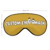 DIY Sleep Mask for Women and Men with Photos,Text,Logo,Single-Sided Printing,Personalized Adjustable Reusable Eye Mask,Mother's Day,Birthdays,Christmas,Valentine's Day Gift view 2