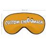 Customized Sleep Mask,Custom Comfortable & Breathable Eye Mask for Dry Eye Patient,Add Personalized Photos,Text,Logo,for Shift Work Airplane Travel view 2