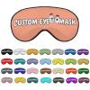Design Sleep Mask,Customized Comfortable & Breathable Eye Mask for Dry Eye Patient,Add Personalized Photos,Text,Logo,for Shift Work Airplane Travel view 1