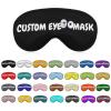 Design Sleep Mask for Women and Men with Photos,Text,Logo,Single-Sided Printing,Personalized Adjustable Reusable Eye Mask,Mother's Day,Birthdays,Christmas,Valentine's Day Gift view 1