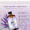 Siva Lavender Essential Oil - 4 Fl Oz  100% Natural Lavender Oil - for Diffuser, Face, Skin Care, Aromatherapy, Hair Care, Scalp and Body Massage - with Dropper view 3