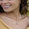 Inspirational Wife, Life with You is Always a Treat and I'm Glad That You are My!, Useful Christmas Crown Pendant Necklace from Wife view 3