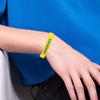 SFNTION Ukraine Silicone Wristbands, Blue/Yellow, Ukrainian National Flags Pattern, Unisex Adults view 3