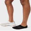 32 DEGREEES Men's 6 Pack Comfort No Show Socks | Anti-Odor | Cushioned Heel | Arch Support | Active | Casual | Work, Black, Medium view 2