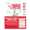 The New Primal Snack Mates, Chicken and Apple Stick - All Natural Chicken, High Protein and Low Sugar Kids Snack, Certified Paleo, Gluten Free, Lunchbox Friendly - 1 Count (Pack of 5) view 1