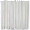Plastic Translucent Drinking Straws Paper Wrapped 8.75" inch Translucent [300 Counts] view 2