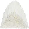 Plastic Translucent Drinking Straws Paper Wrapped 8.75" inch Translucent [300 Counts] view 3