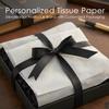 COACO Personalized Tissue Paper, Your Custom Design, Logo, or Text, Great for Holiday or Special Occasion, Small Business Packaging or Gift Wrapping, Gift Bags, 30, 50, or 100 Count, White (20"x18") view 4